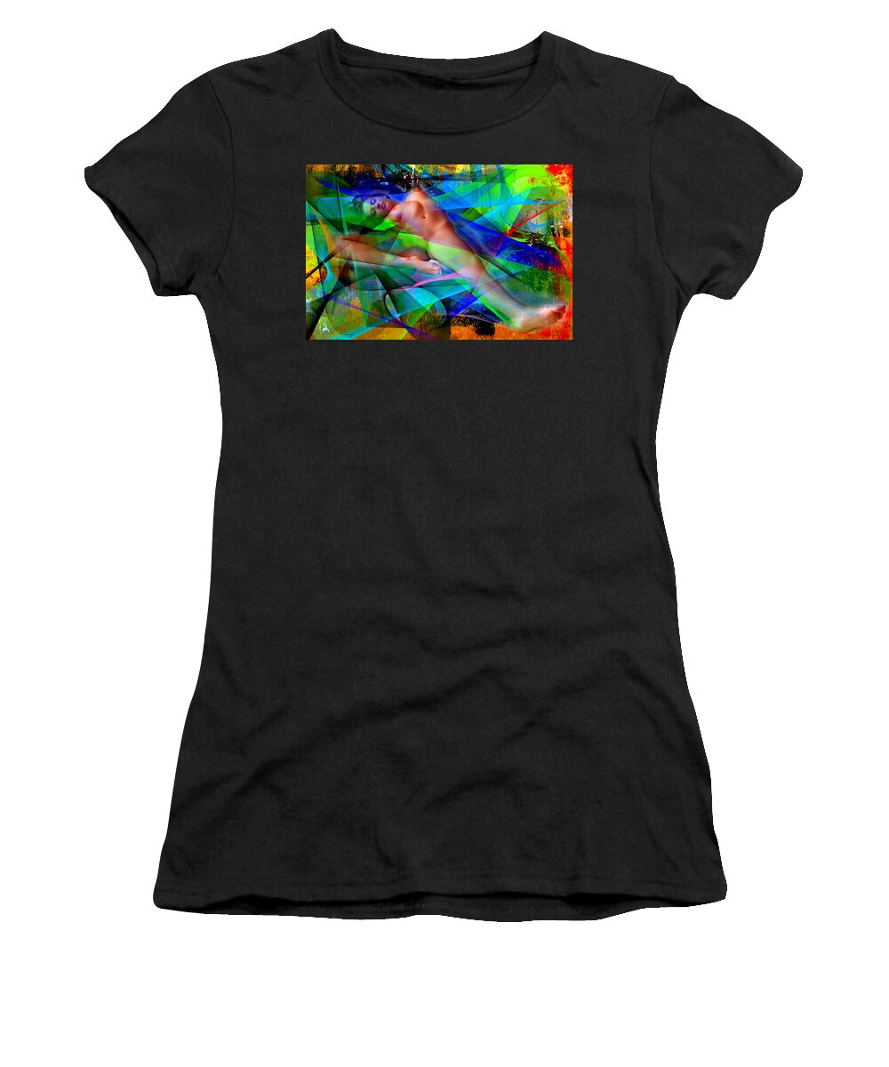 Dream Women's T-Shirt featuring the digital art Dreams in Color by Rafael Salazar