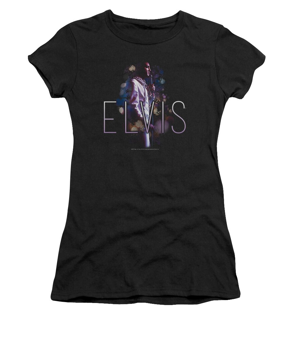 Elvis Women's T-Shirt featuring the digital art Elvis - Dream State by Brand A