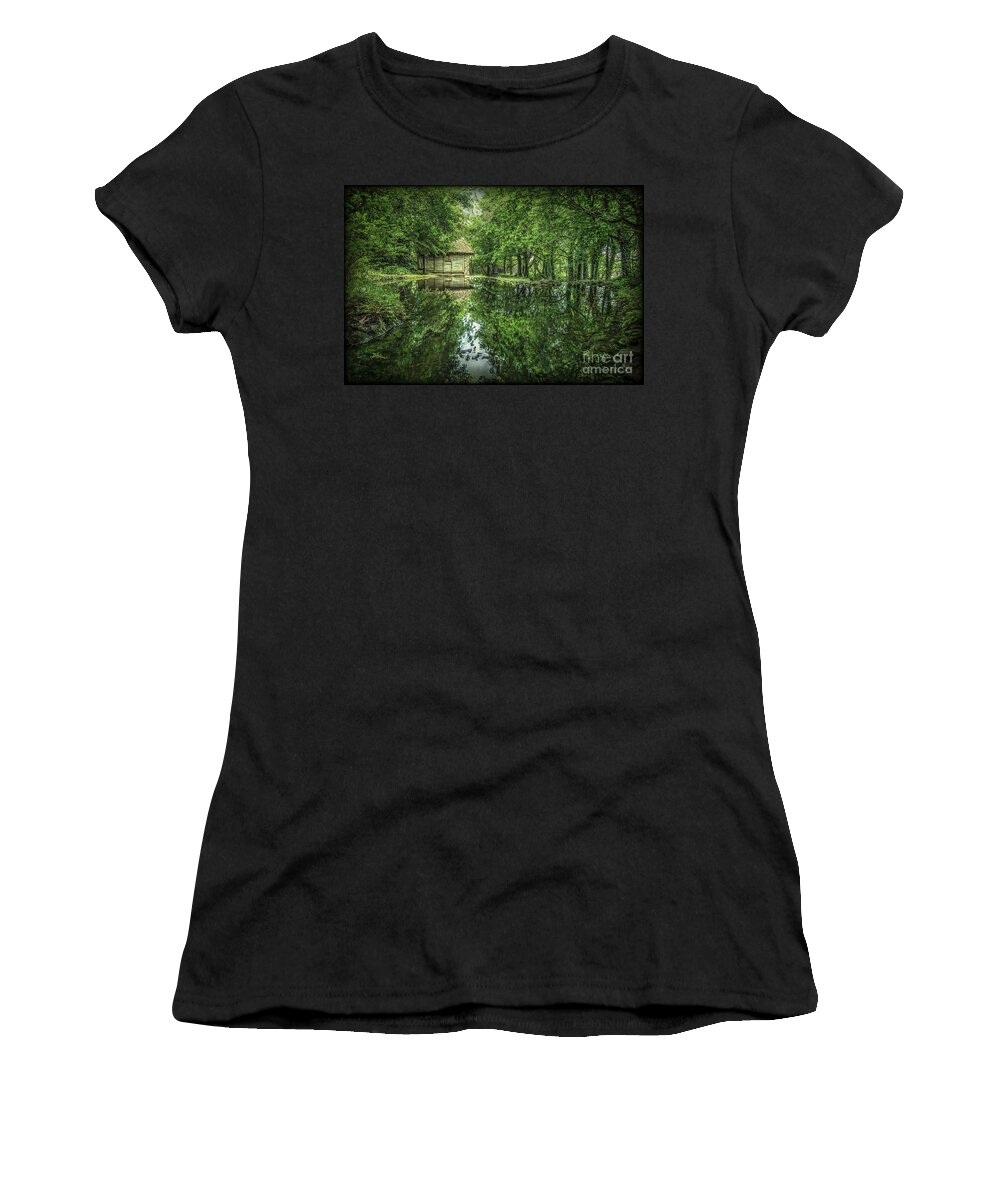 Bunratty Women's T-Shirt featuring the photograph Endless Shades Of Green by Evelina Kremsdorf
