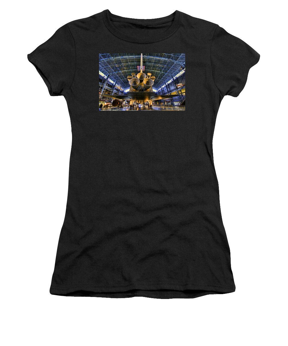  Women's T-Shirt featuring the photograph Enterprise Engines by Tim Stanley