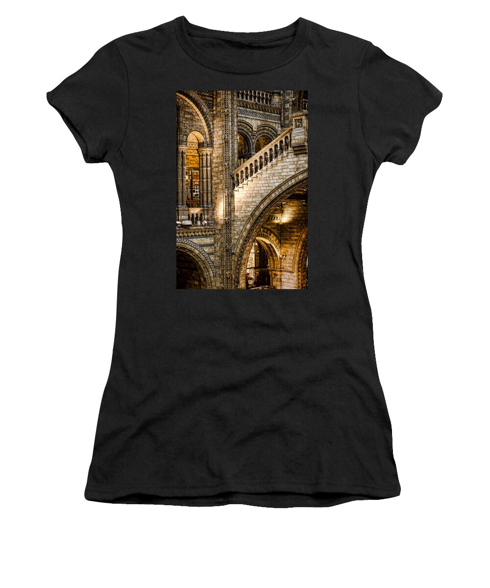 Architecture Women's T-Shirt featuring the photograph Escheresq by Heather Applegate