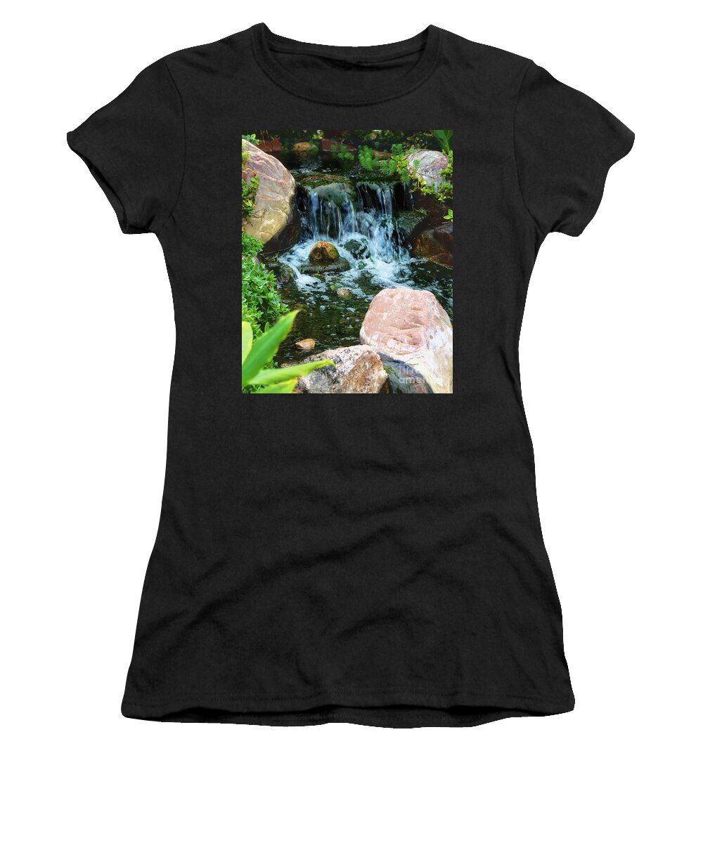 Water Women's T-Shirt featuring the photograph Essence of Life by Ella Kaye Dickey