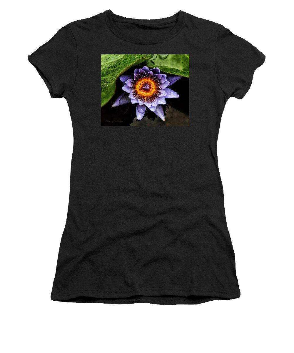 Flower Women's T-Shirt featuring the photograph Ethereal Beauty by Lucy VanSwearingen