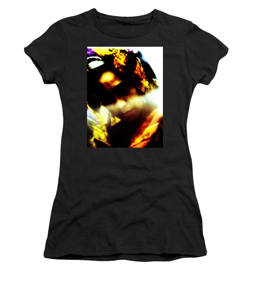 Woman Women's T-Shirt featuring the photograph Her Eye Dentity by Cleaster Cotton