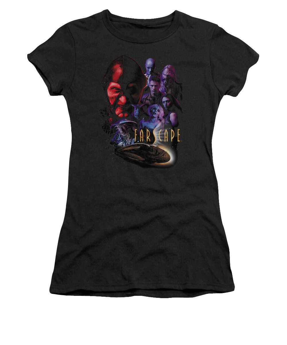Farscape Women's T-Shirt featuring the digital art Farscape - Criminally Epic by Brand A