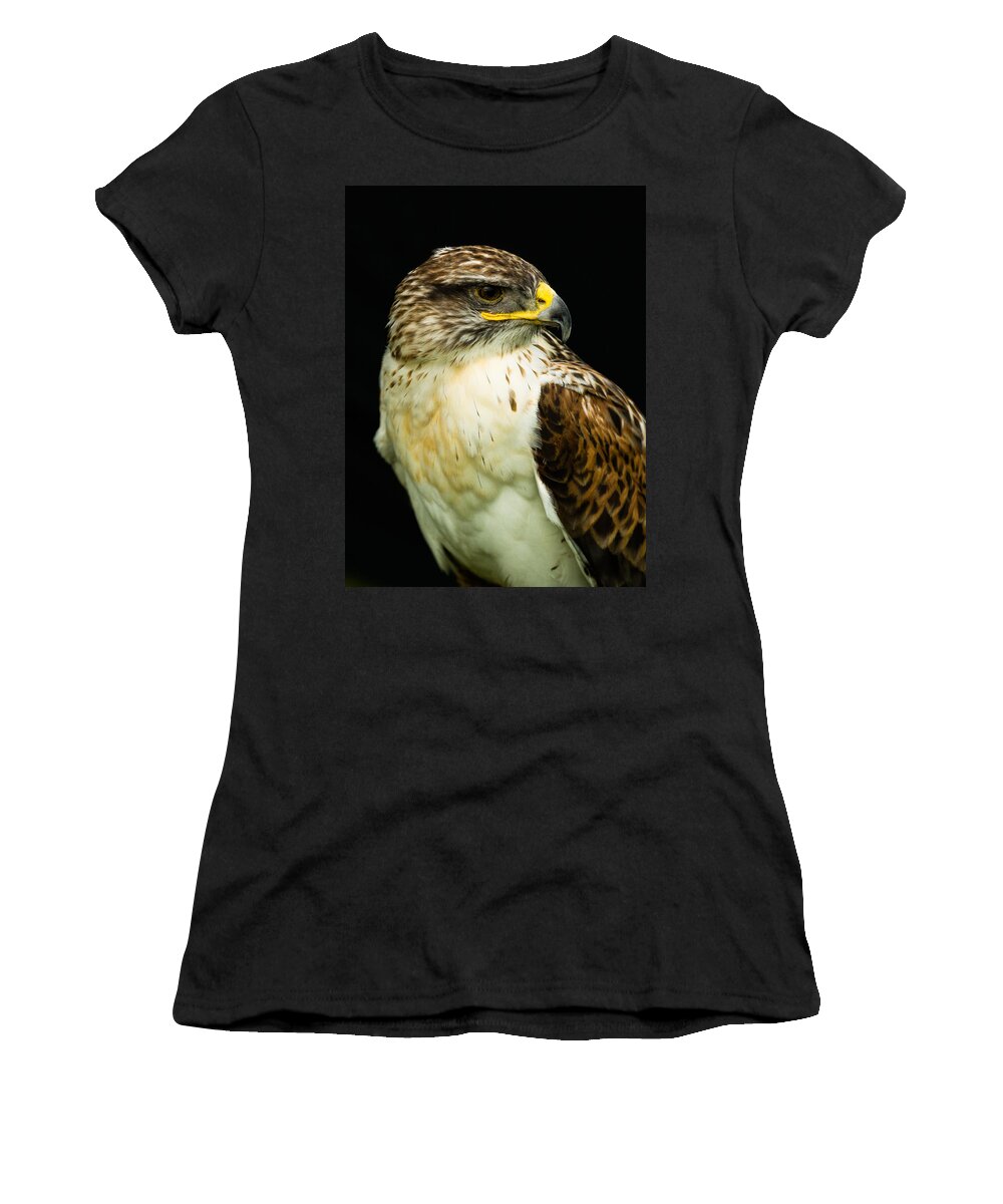 Bars Women's T-Shirt featuring the photograph Ferruginous Hawk by Mark Llewellyn