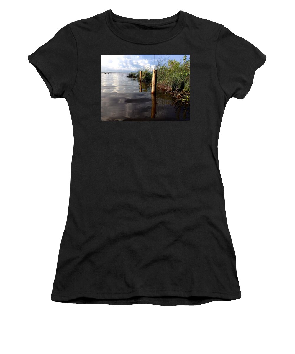 Water Women's T-Shirt featuring the photograph Fishermen's Paradise  by John Duplantis