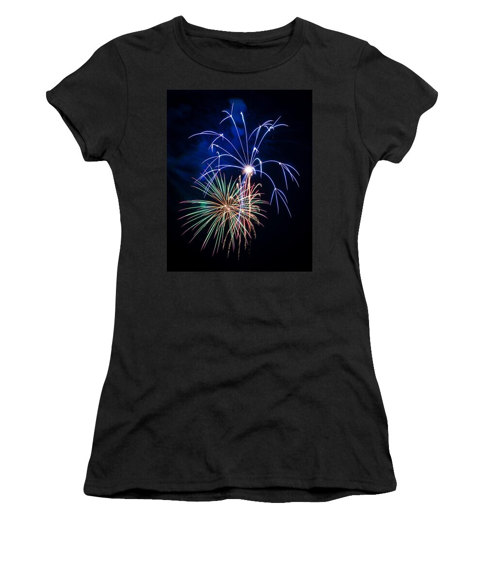 Bill Pevlor Women's T-Shirt featuring the photograph Flash of Brilliance by Bill Pevlor
