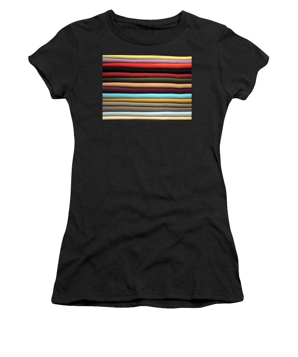 Color Women's T-Shirt featuring the photograph Florentine Pashmina by Rick Locke - Out of the Corner of My Eye
