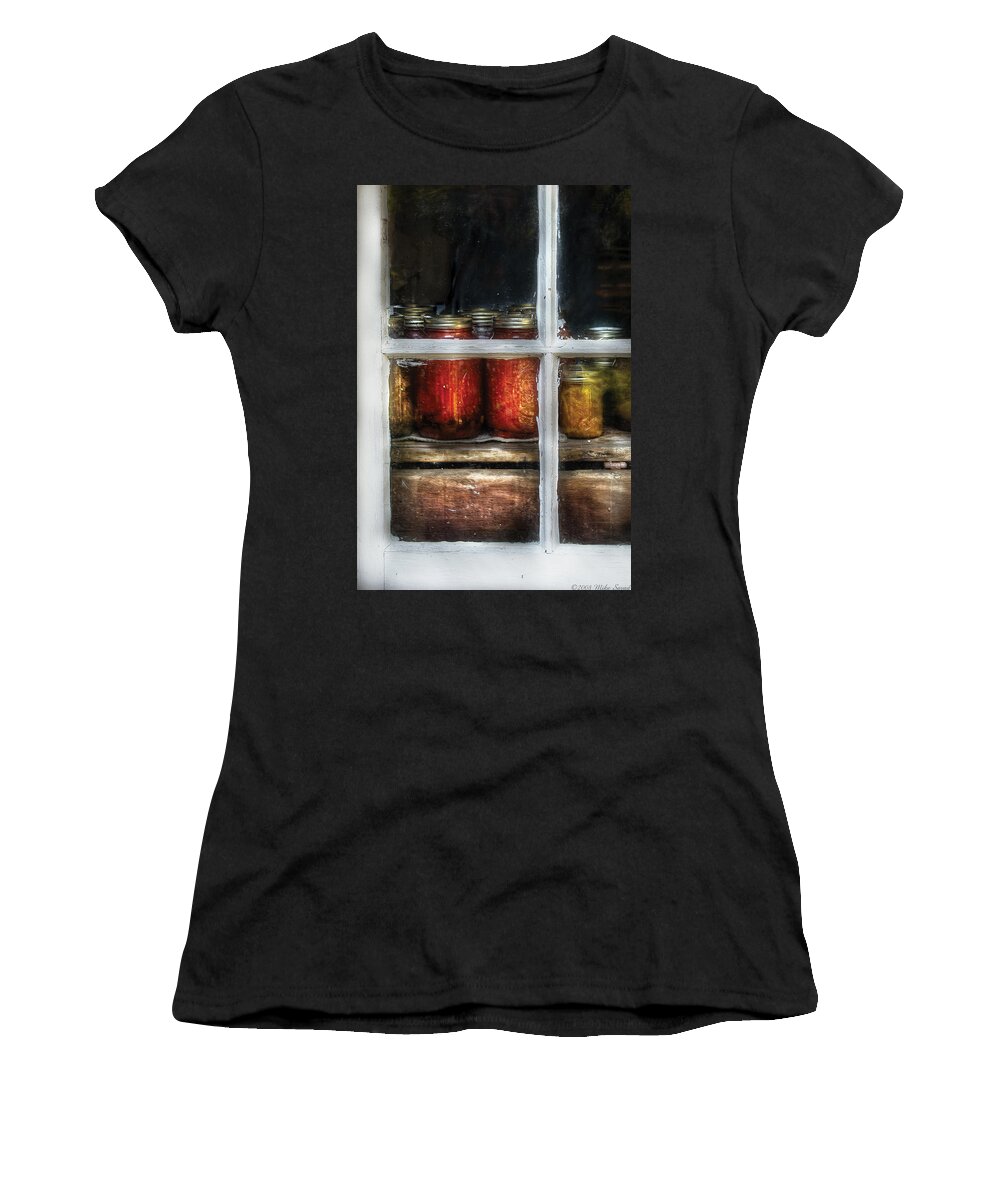 Savad Women's T-Shirt featuring the photograph Food - Country Preserves by Mike Savad