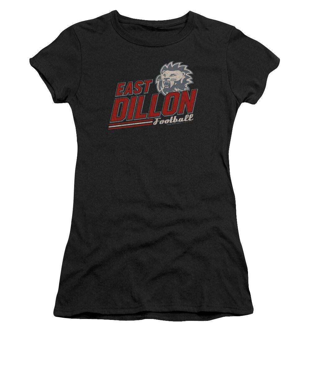  Women's T-Shirt featuring the digital art Friday Night Lights - Athletic Lions by Brand A