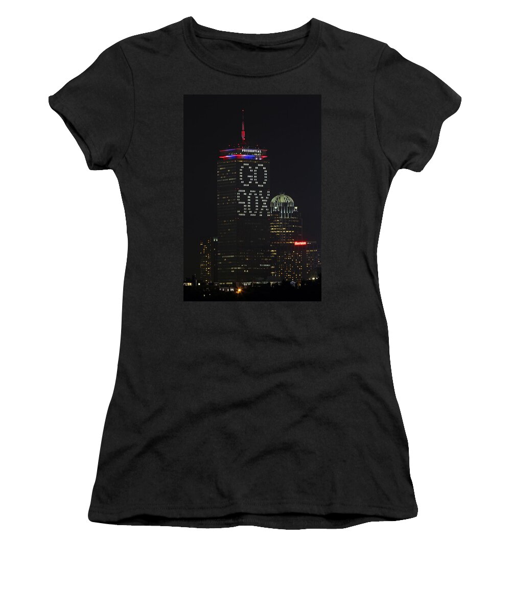Boston Women's T-Shirt featuring the photograph Go Boston Red Sox by Juergen Roth