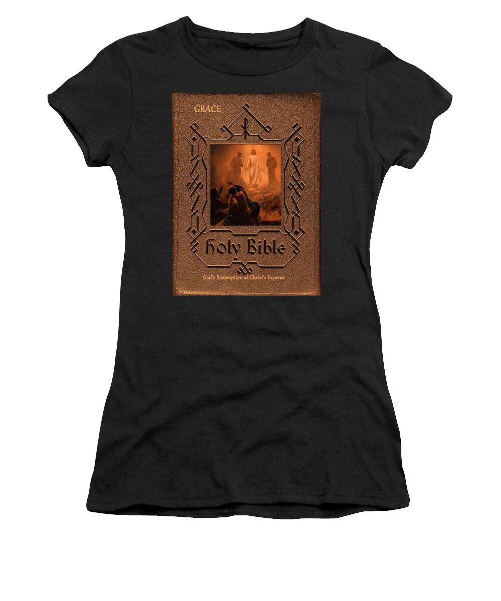 Fineartamerica.com Women's T-Shirt featuring the painting God's Redemption by Diane Strain