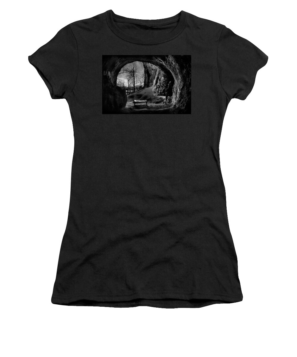 2012 Women's T-Shirt featuring the photograph Hall of Stone by Robert Charity