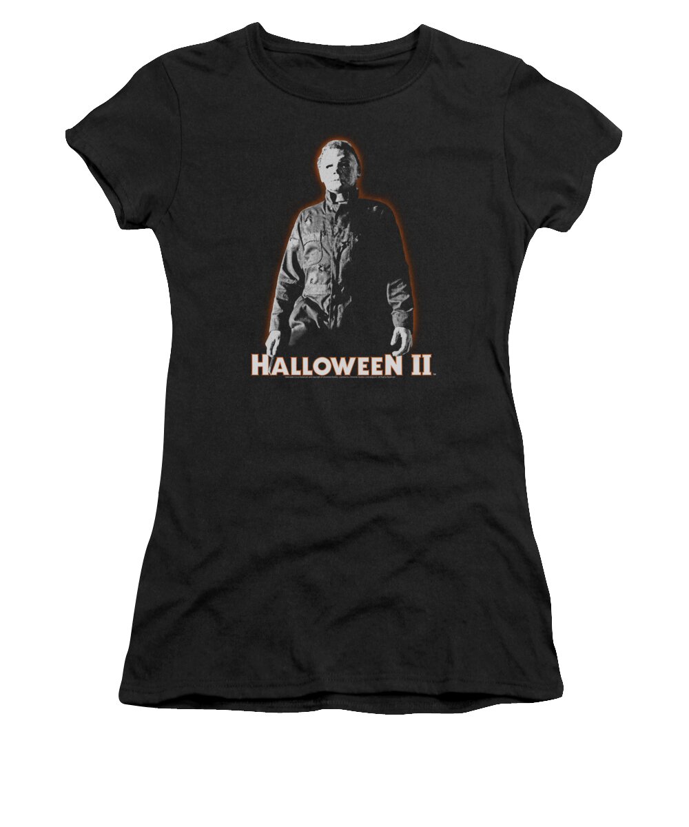Halloween 2 Women's T-Shirt featuring the digital art Halloween II - Michael Myers by Brand A