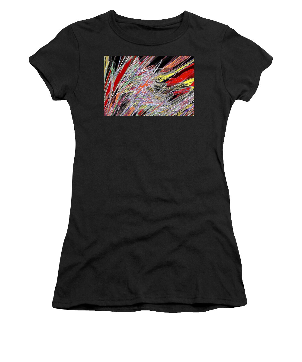 Harvest Women's T-Shirt featuring the digital art Harvest of Colors by Kume Bryant