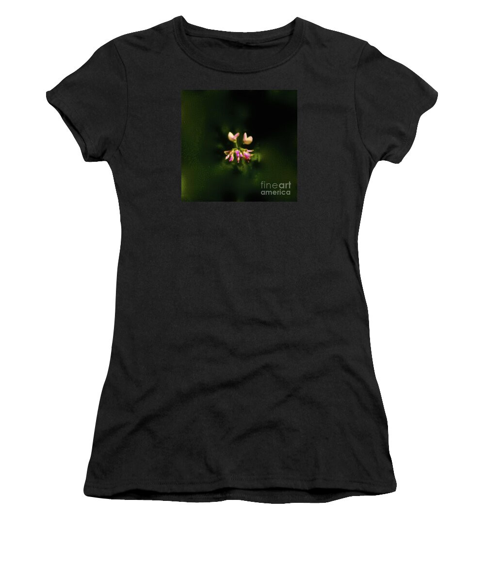Flowers Women's T-Shirt featuring the photograph Hearts by Tracy Rice Frame Of Mind