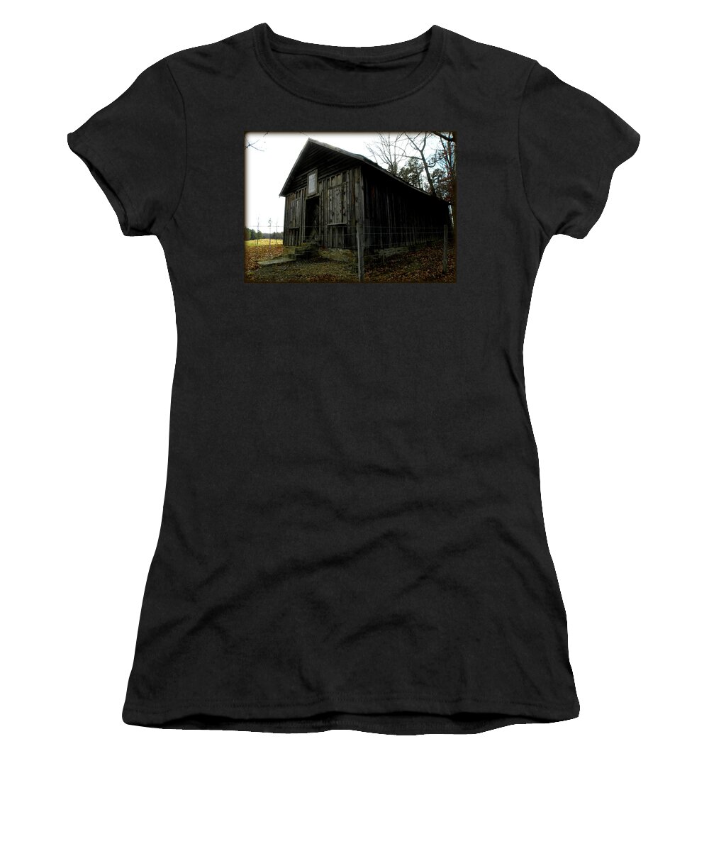 Old General Store Women's T-Shirt featuring the photograph Holloway Township Historic Site NC USA by Kim Galluzzo