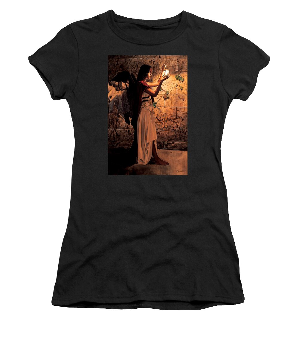 Whelan Art Women's T-Shirt featuring the painting Hope by Patrick Whelan