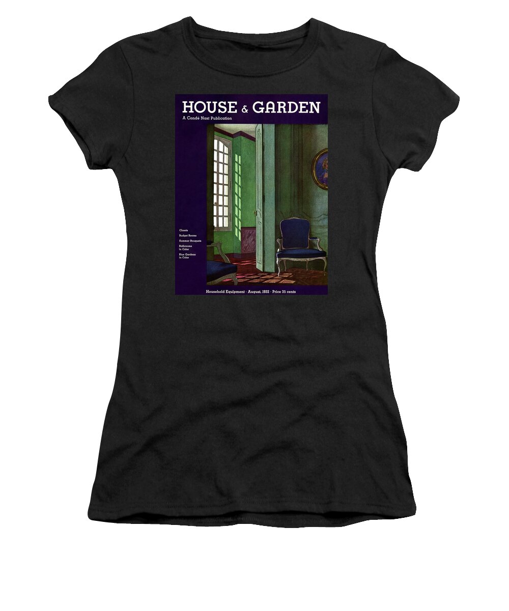 House And Garden Women's T-Shirt featuring the photograph House And Garden Household Equipment Cover by Pierre Brissaud