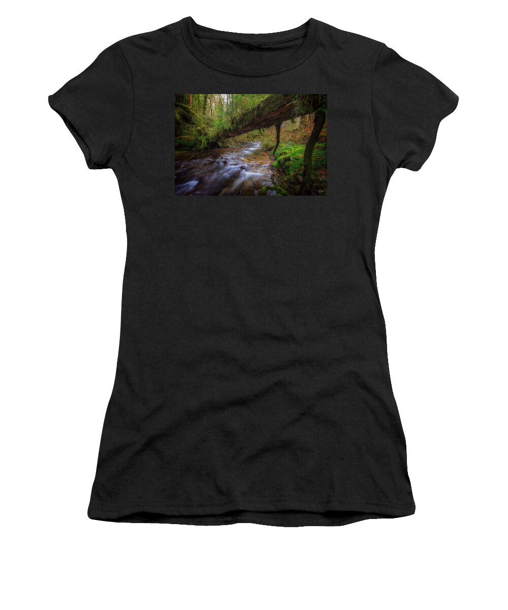 Oregon Women's T-Shirt featuring the photograph Humbug Creek by Everet Regal