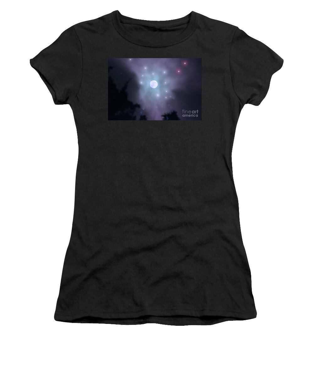 Sagittarius Women's T-Shirt featuring the photograph Hunter's Moon by Joe Geraci