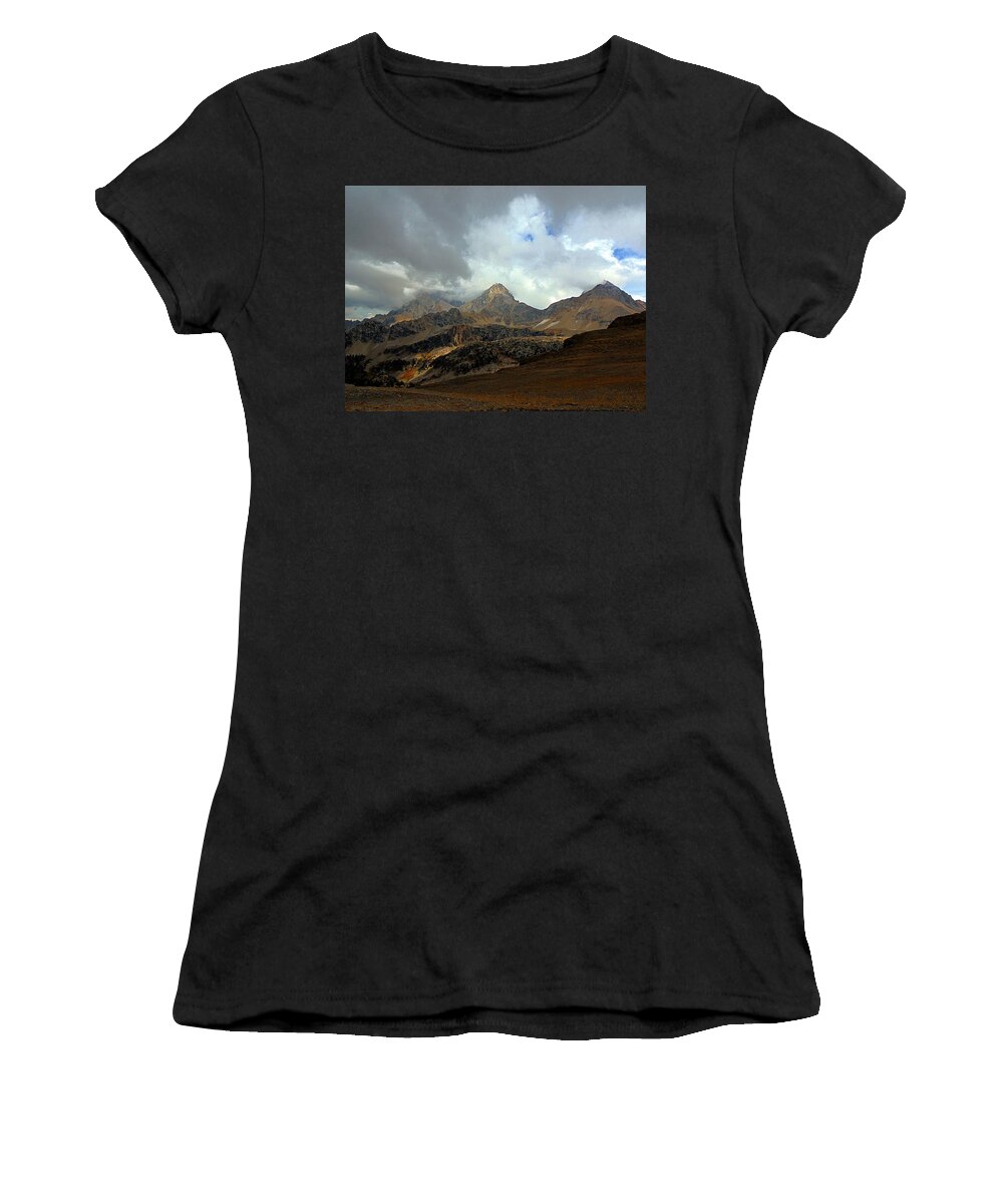 Hurricane Pass Women's T-Shirt featuring the photograph Hurricane Pass by Raymond Salani III