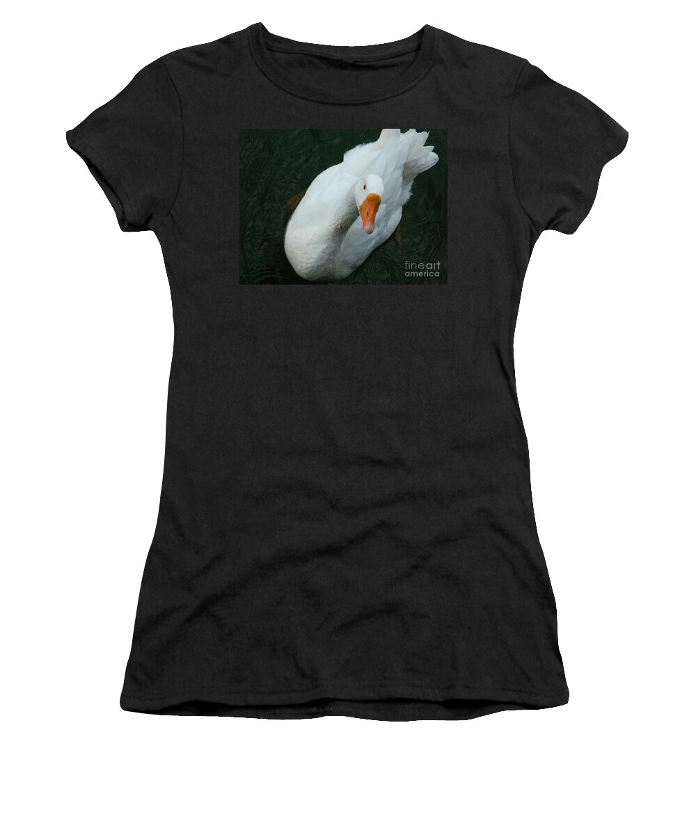 Embden Photographs Women's T-Shirt featuring the photograph I'm Lookin' At You by Emmy Vickers