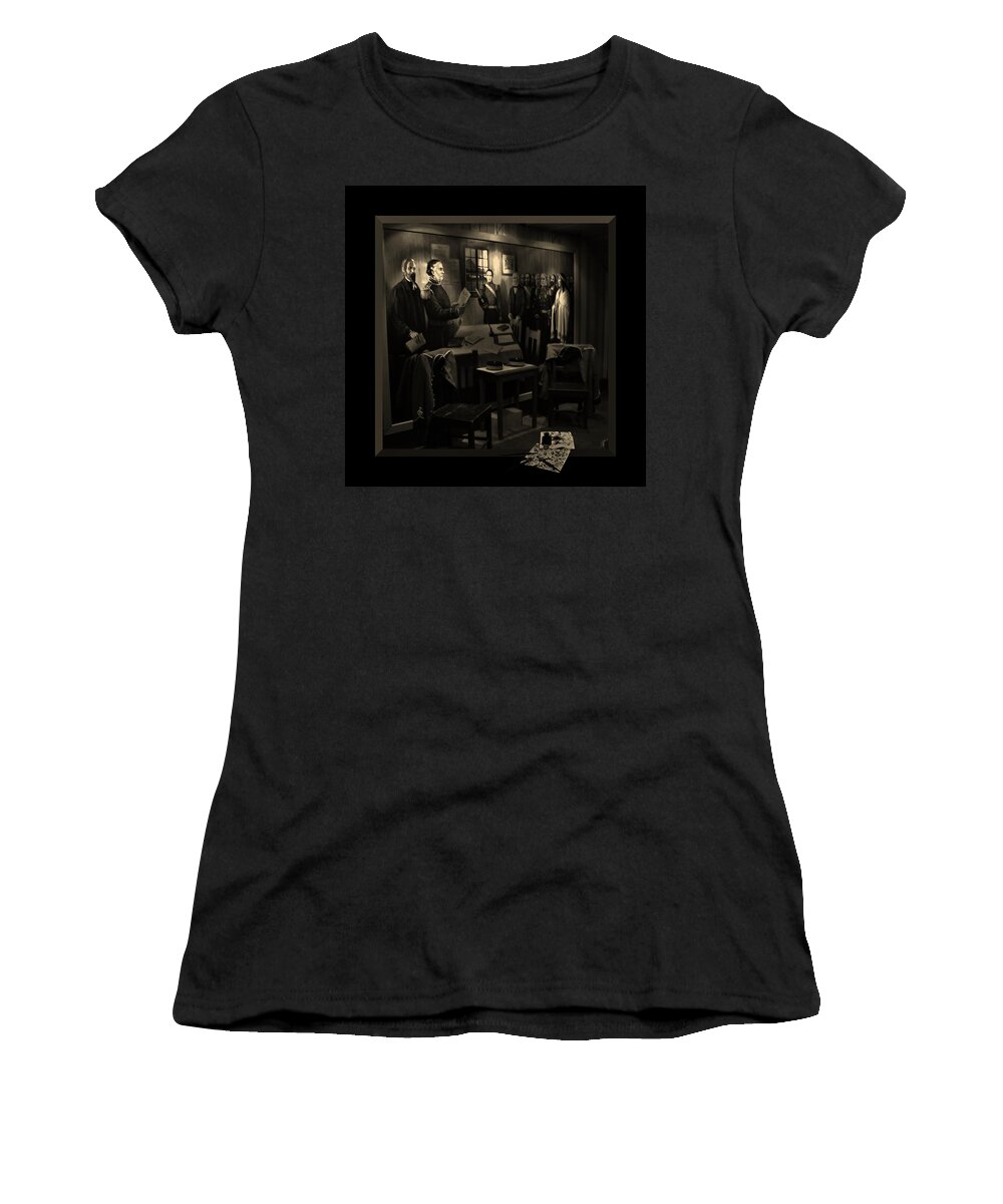 Inked In Forked Tongue Women's T-Shirt featuring the photograph Inked in Forked Tongue by Barbara St Jean