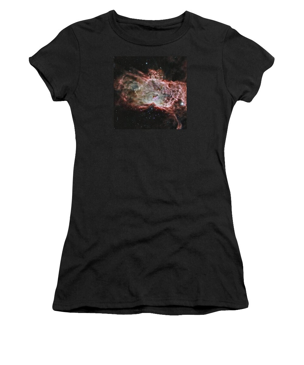 Space Women's T-Shirt featuring the photograph Inside the Flame Nebula by Eric Glaser