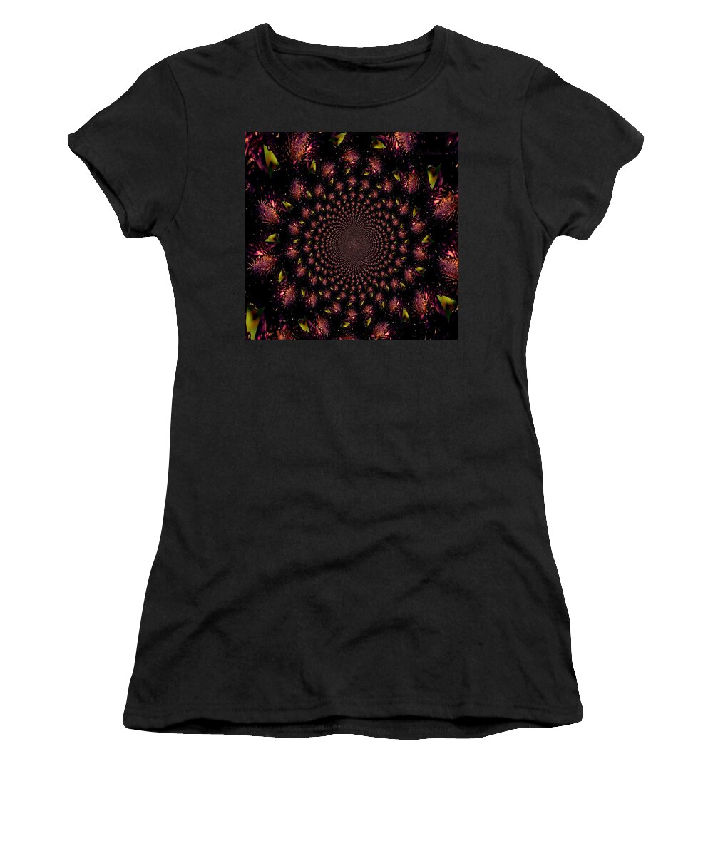 Earthy Women's T-Shirt featuring the photograph Iris and Foliage by Chris Berry