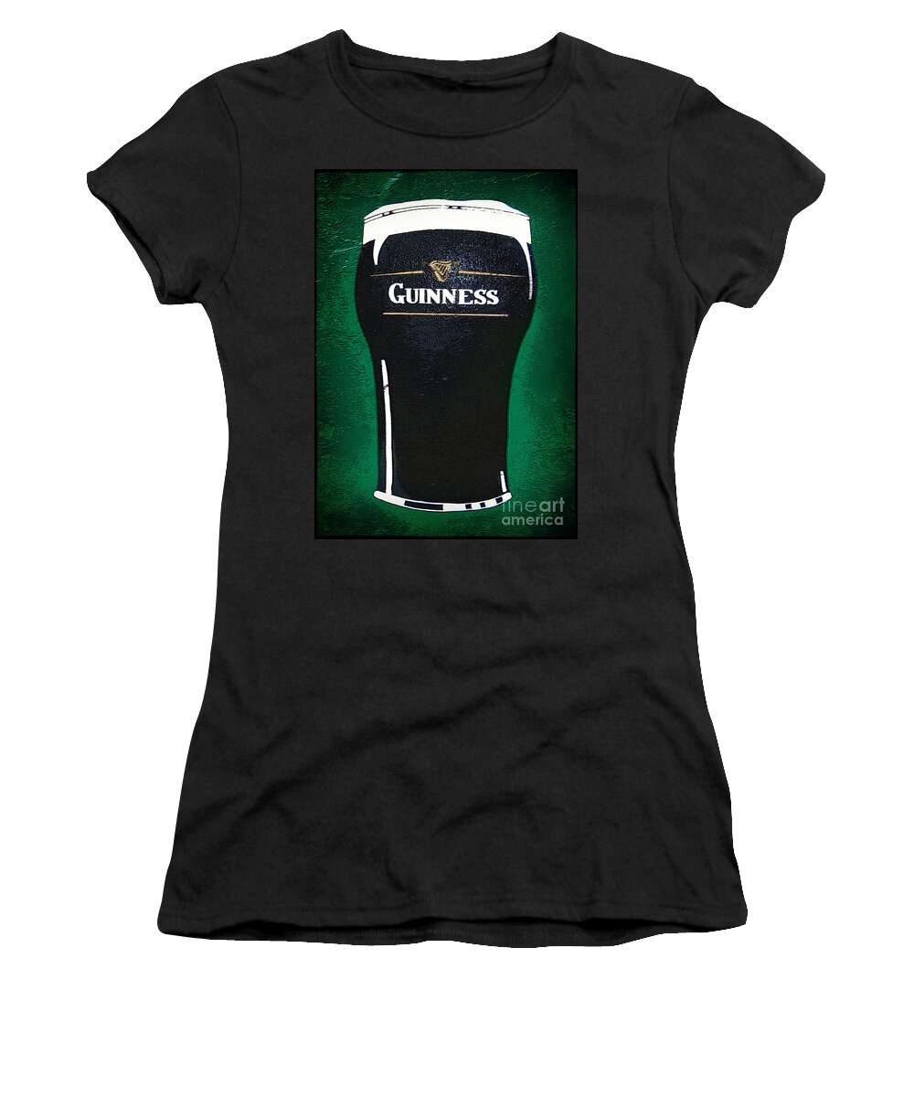 Mural Women's T-Shirt featuring the photograph Irish Stout by Nina Ficur Feenan