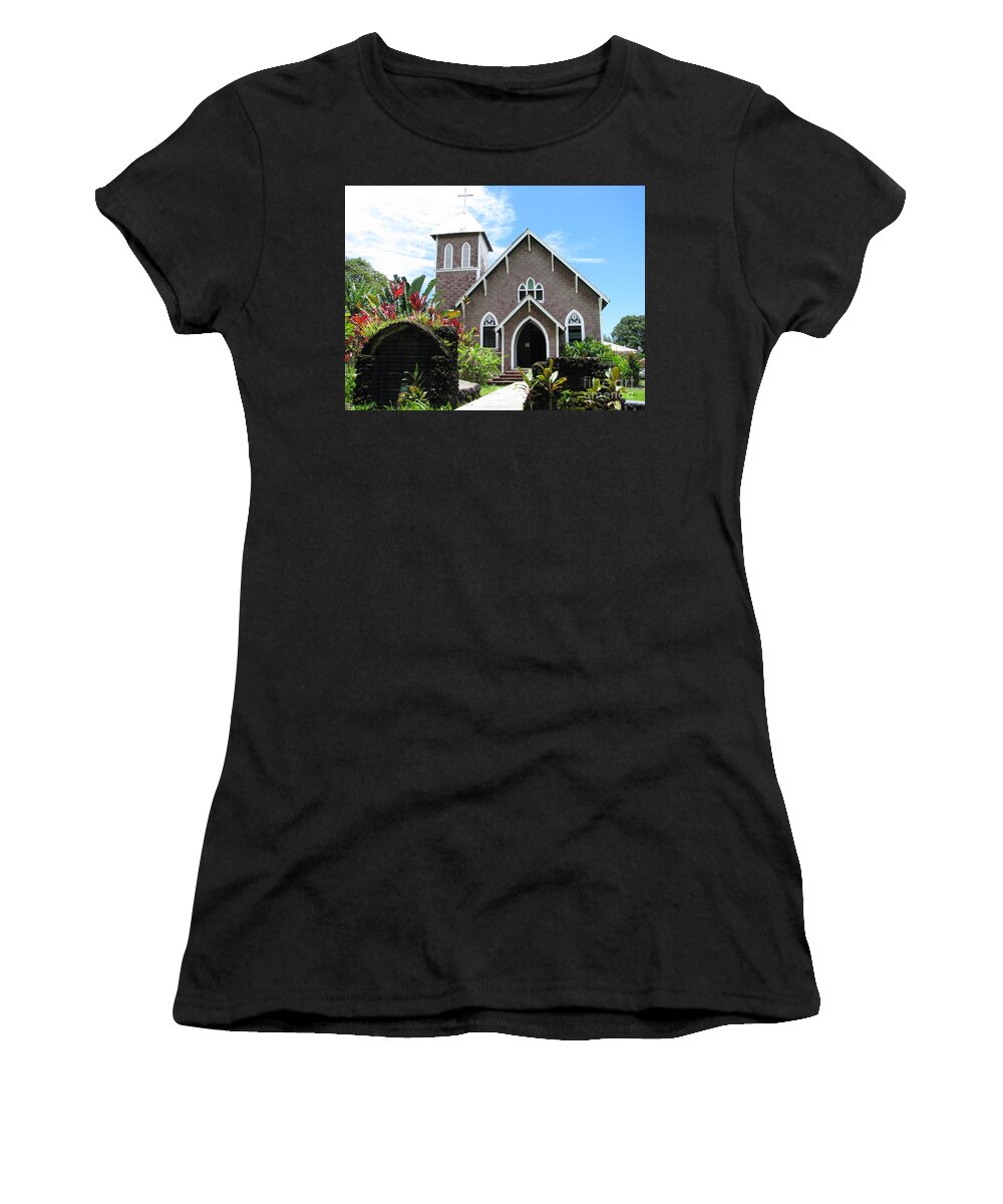 Island Women's T-Shirt featuring the photograph Island Church by Michael Krek