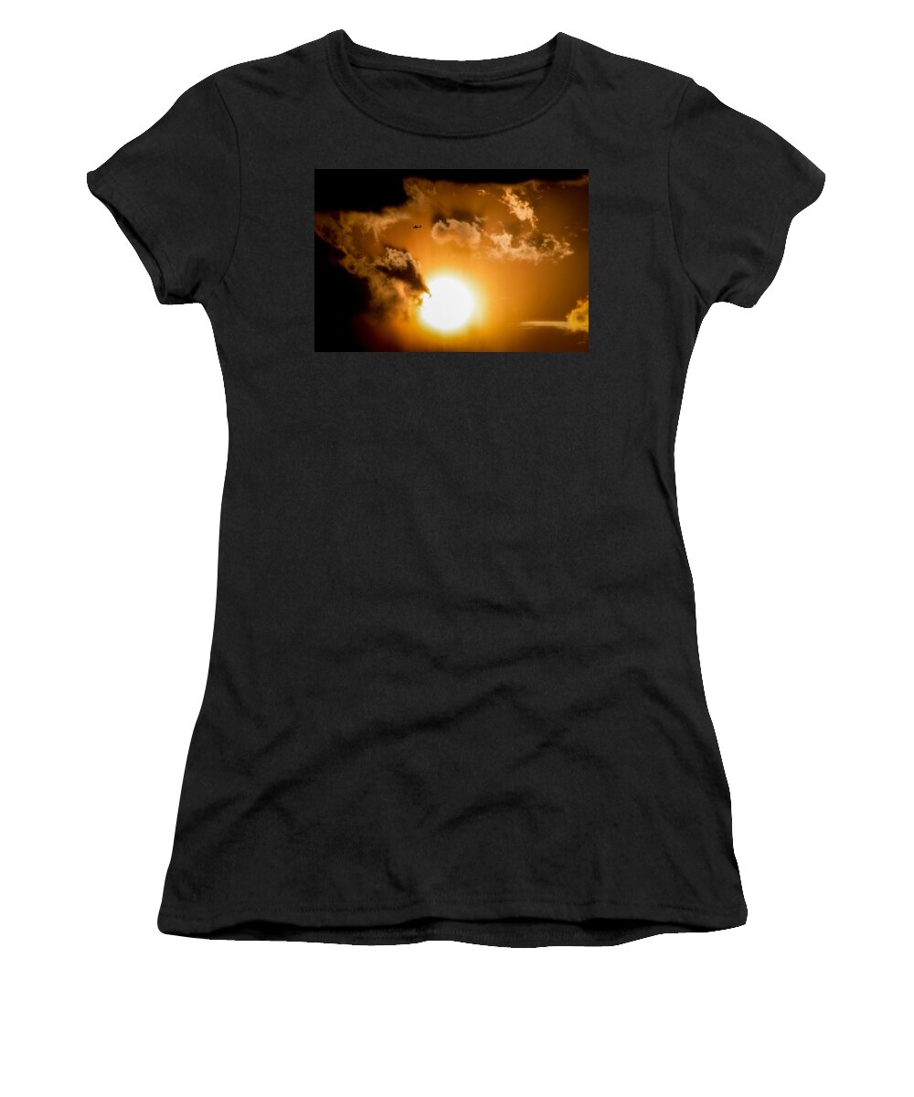 Sky Women's T-Shirt featuring the photograph Jabiru sunset cloud by Paul Job