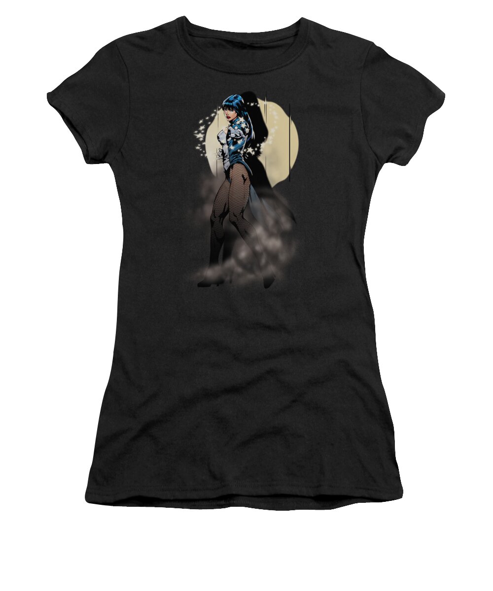  Women's T-Shirt featuring the digital art Jla - Zatanna Illusion by Brand A