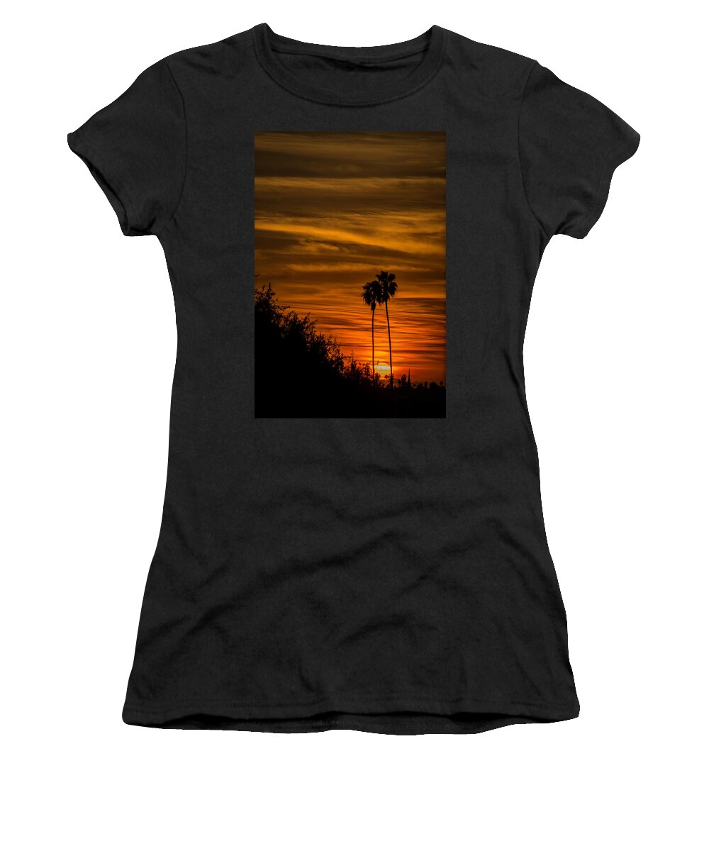 California Women's T-Shirt featuring the photograph July...January...Same Difference by Wasim Muklashy