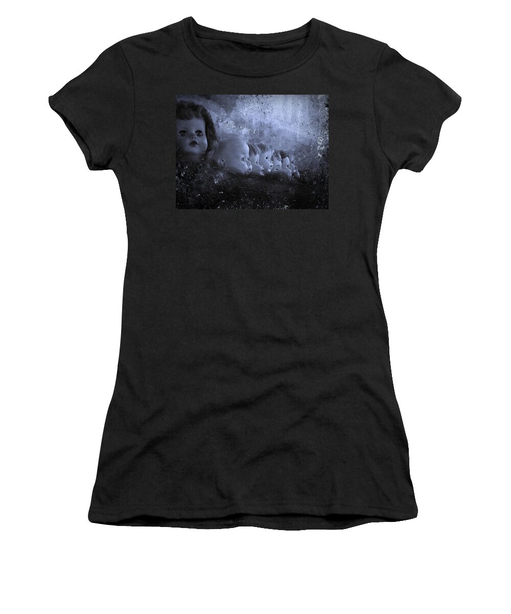 Doll Women's T-Shirt featuring the photograph Keeping Watch by David Dehner
