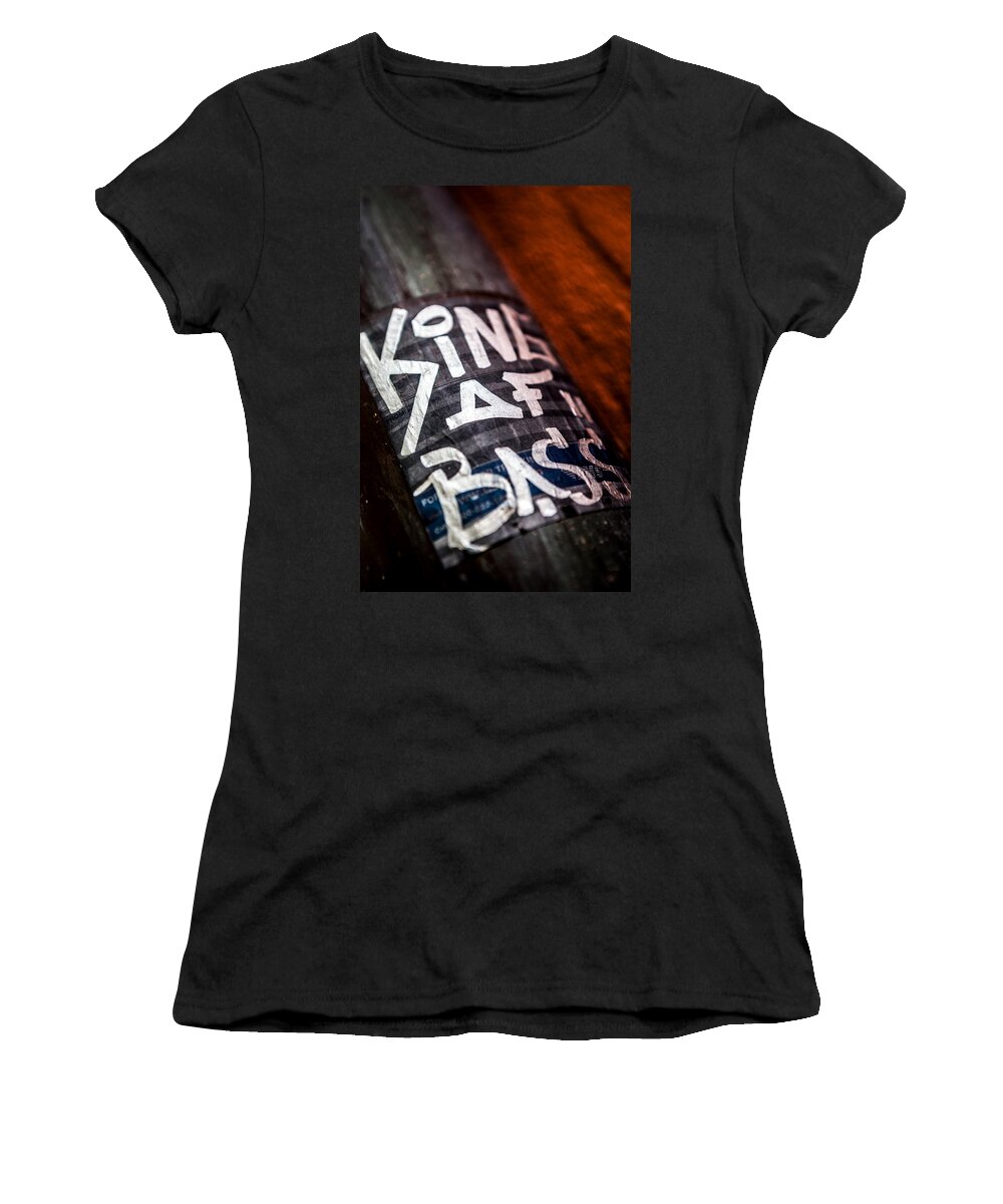 Soul Women's T-Shirt featuring the photograph King Of Bass by Sennie Pierson