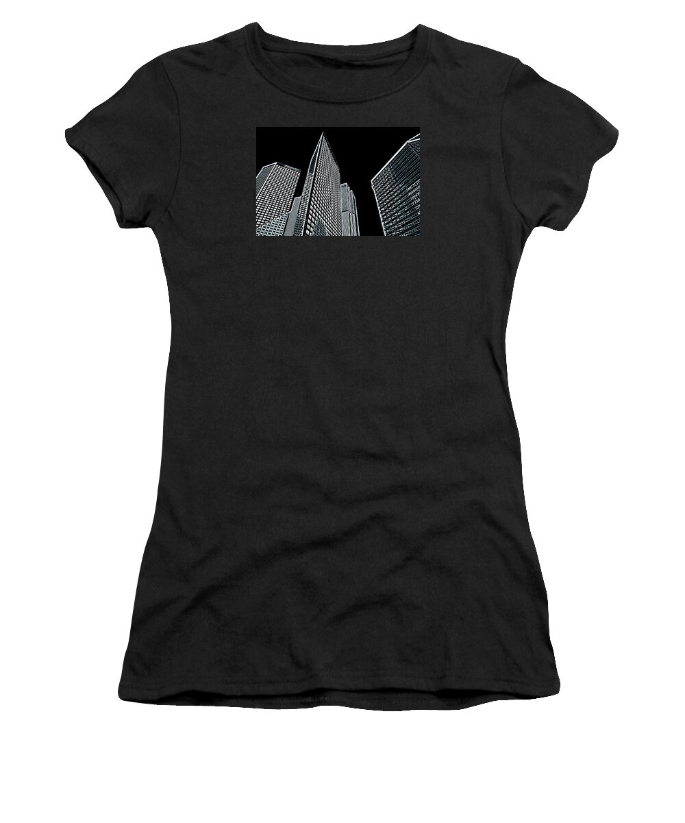 Cityscape Women's T-Shirt featuring the photograph La 0412 by Andre Aleksis