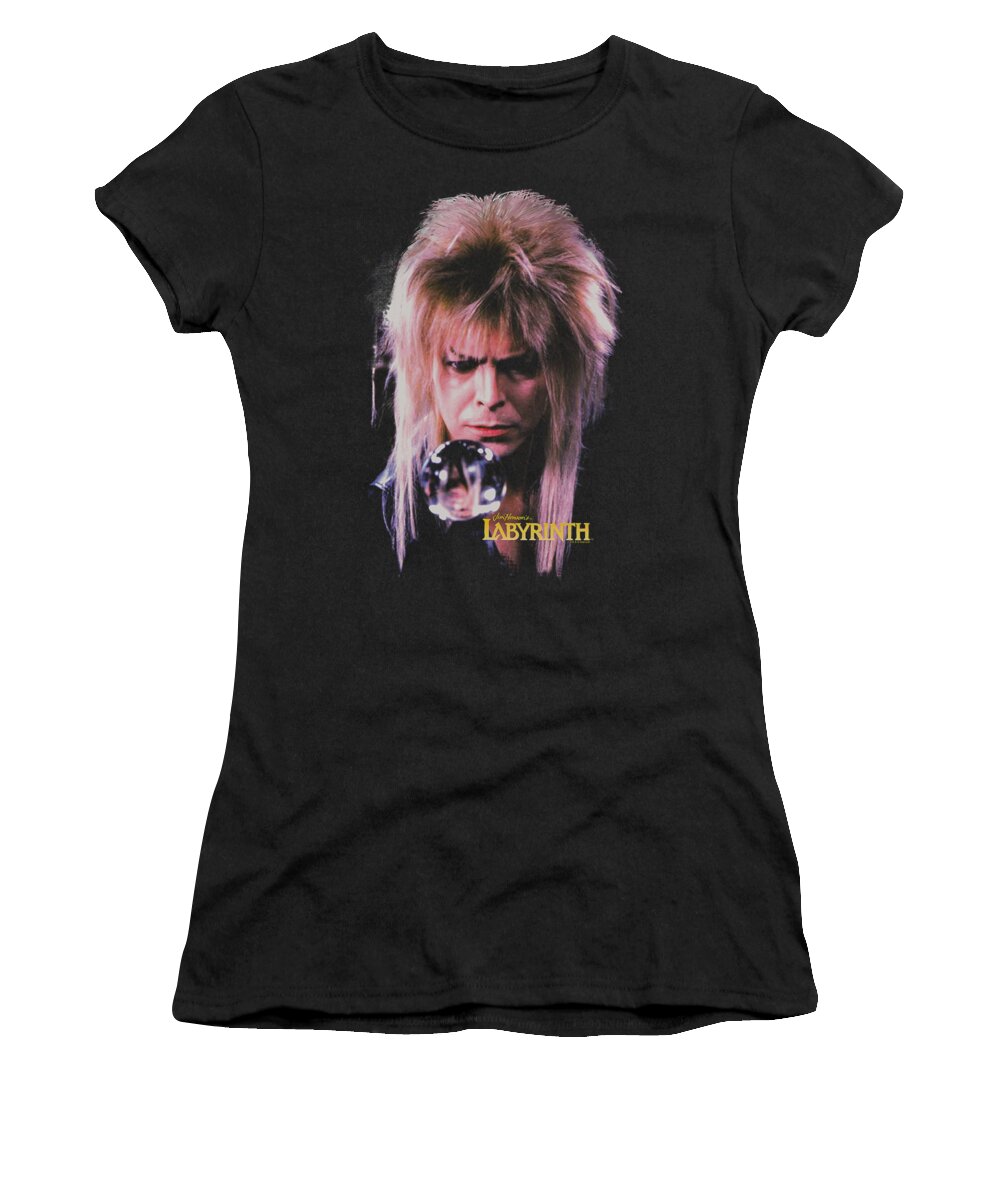 Labyrinth Women's T-Shirt featuring the digital art Labyrinth - Goblin King by Brand A