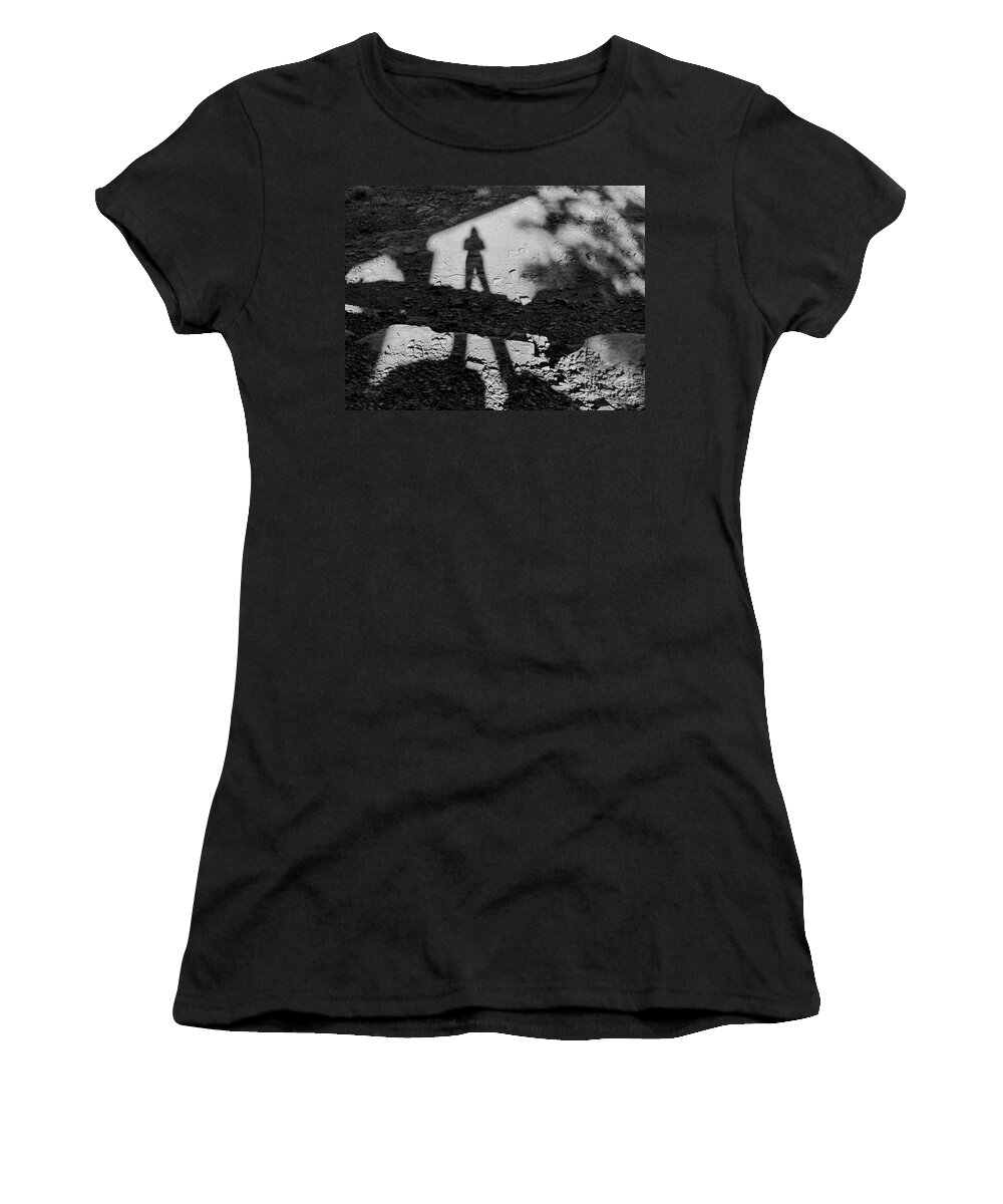 Sedona Women's T-Shirt featuring the photograph Lady Long Legs.Sedona by Jennie Breeze