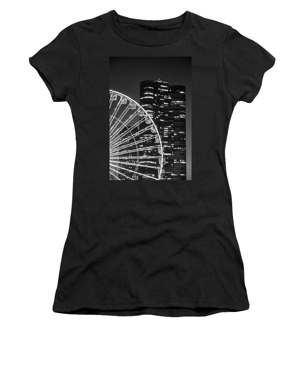Chicago Women's T-Shirt featuring the photograph Lake Point Tower by Sebastian Musial