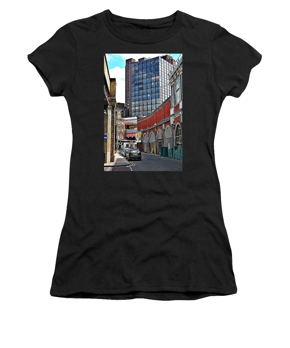 Canon Women's T-Shirt featuring the photograph Layers of London by Jeremy Hayden
