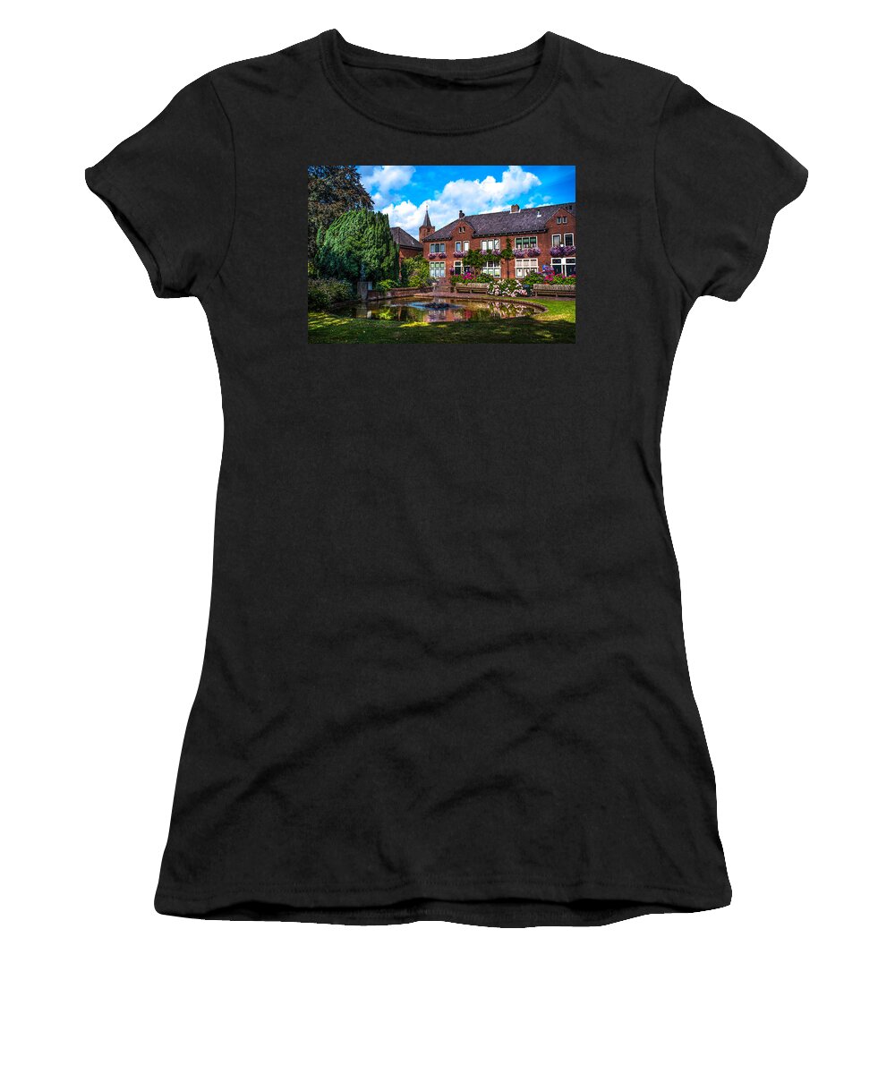 Netherlands Women's T-Shirt featuring the photograph Leasure Day in Naarden. Netherlands by Jenny Rainbow
