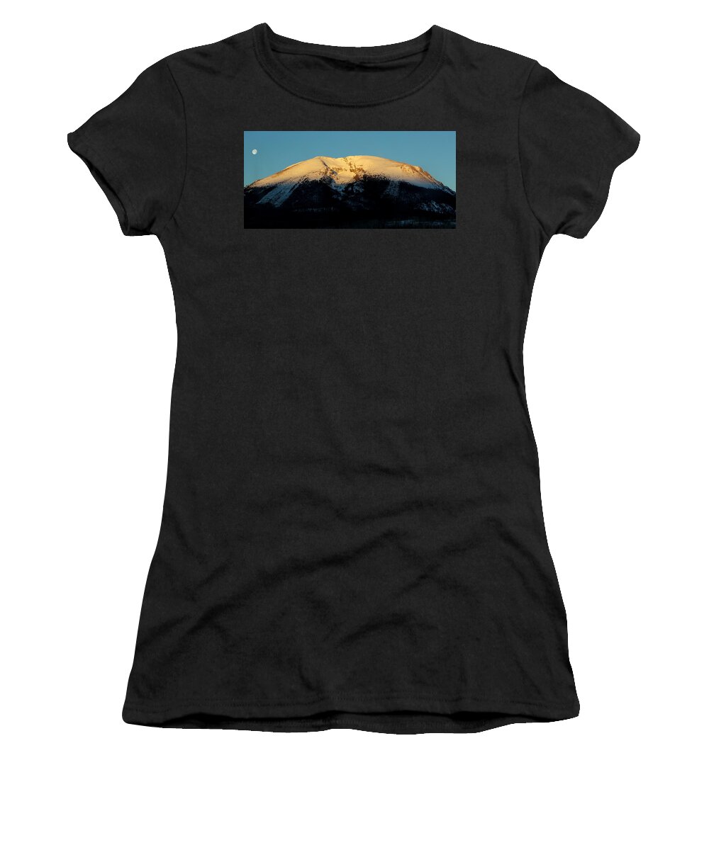 Buffalo Mountain Women's T-Shirt featuring the photograph Life Is Good by Fiona Kennard