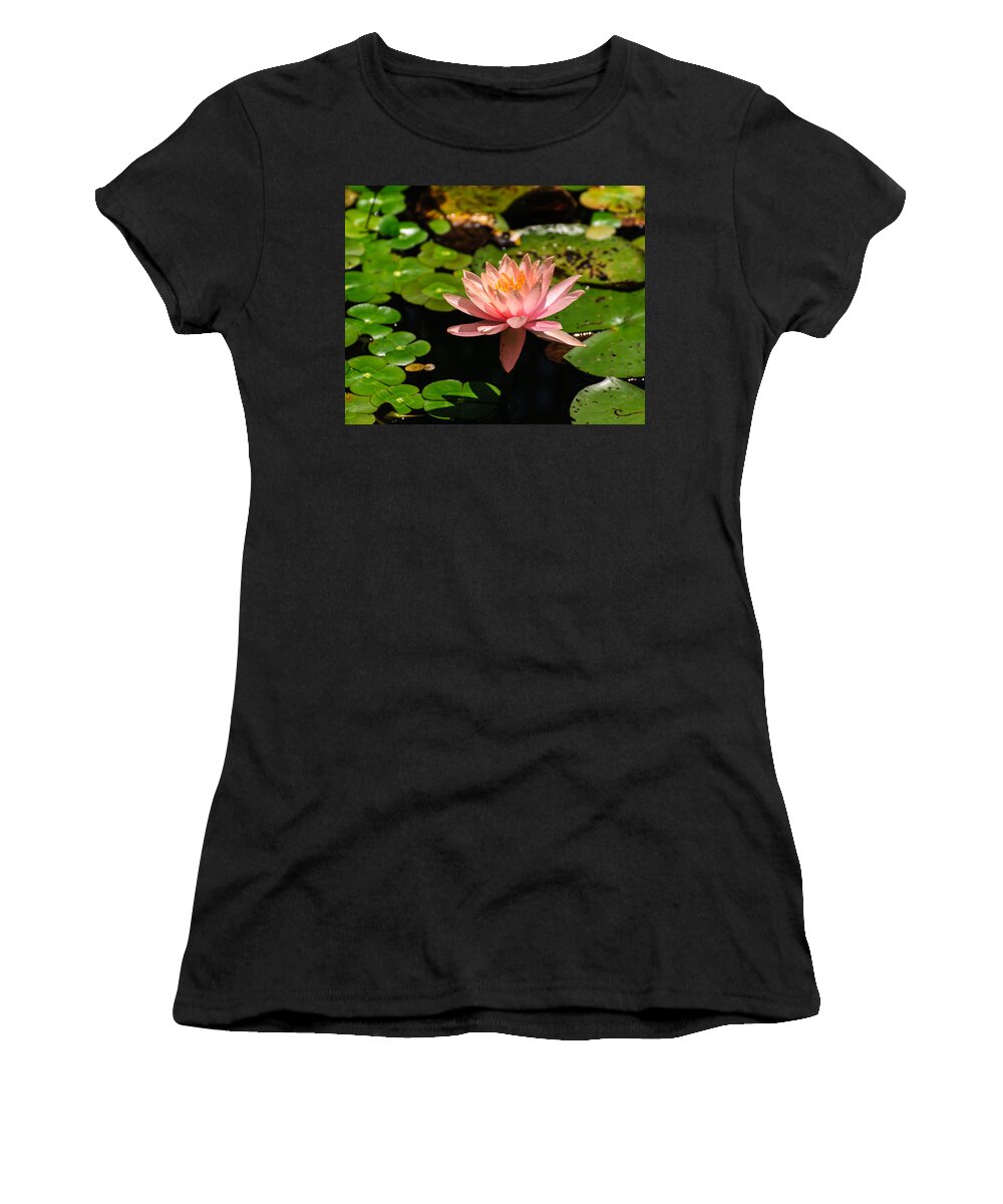 Lily Women's T-Shirt featuring the photograph Lily pad by John Johnson