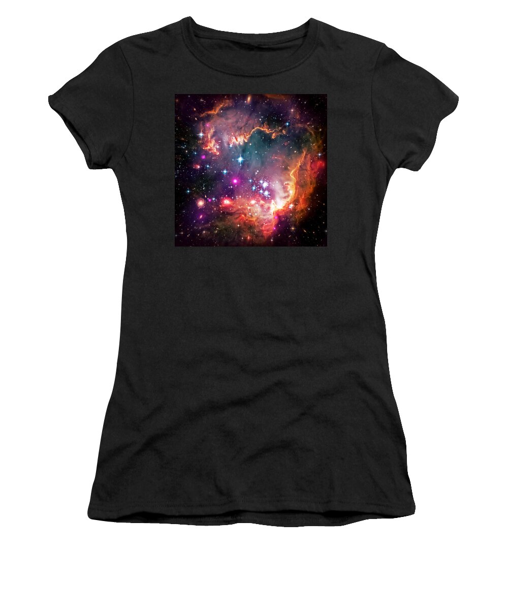 Universe Women's T-Shirt featuring the photograph Magellanic Cloud 2 by Jennifer Rondinelli Reilly - Fine Art Photography