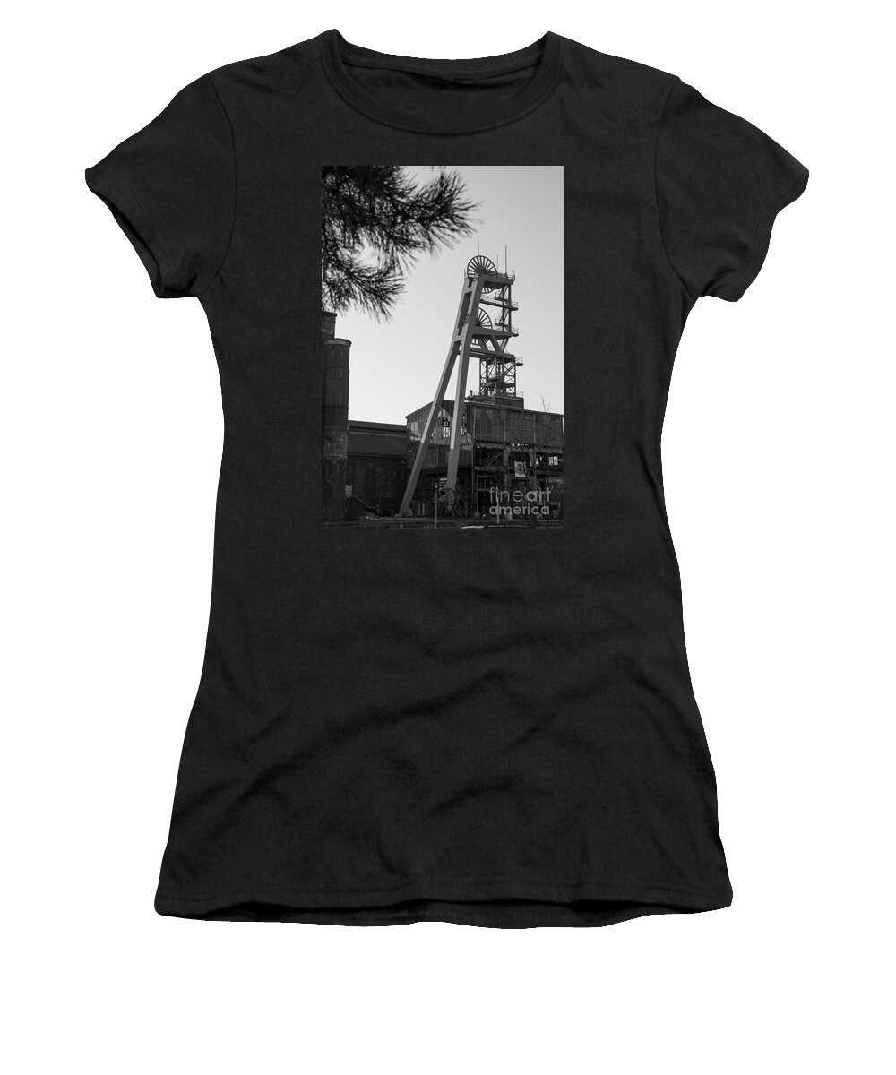Colliery Women's T-Shirt featuring the photograph Memories of the coal by Daniel Heine
