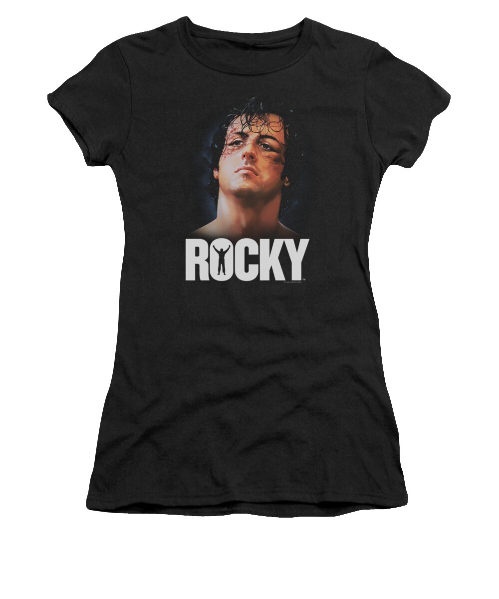 Sylvester Stallone Women's T-Shirt featuring the digital art Mgm - Rocky - The Champ by Brand A