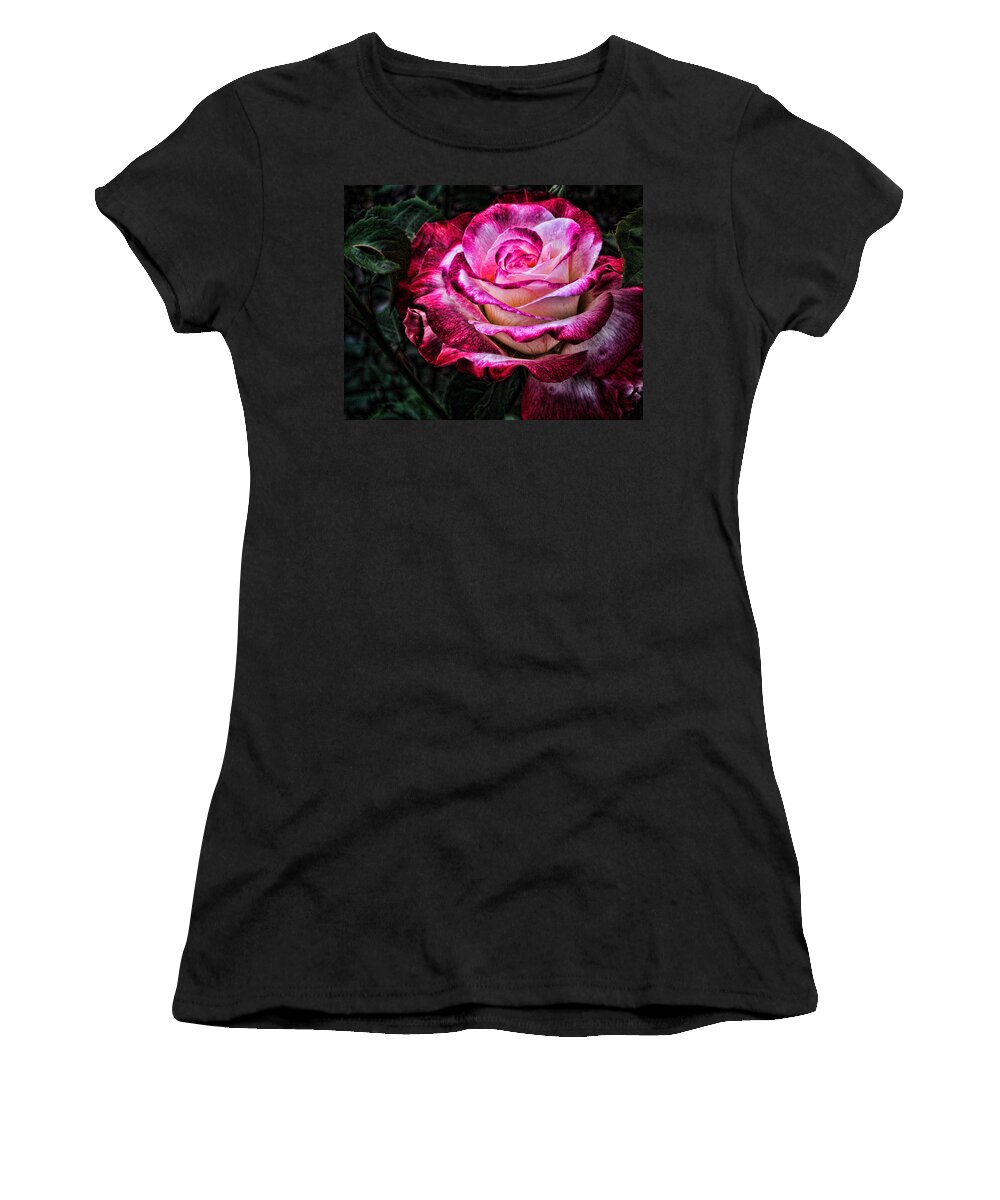 Rose Women's T-Shirt featuring the photograph Mill Creek Rose by Michael McGowan